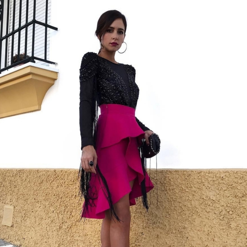 Zara Frilled Skirt - Picture 3 of 12